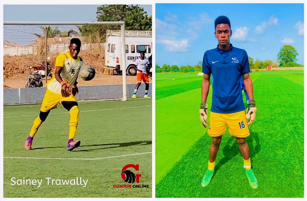 From zero to hero: Sainey Trawally, the Save Hands of Gunjur United