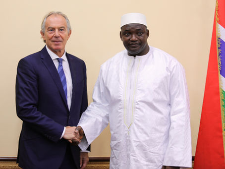 “President Barrow is clear about his priorities’’ – Tony Blair