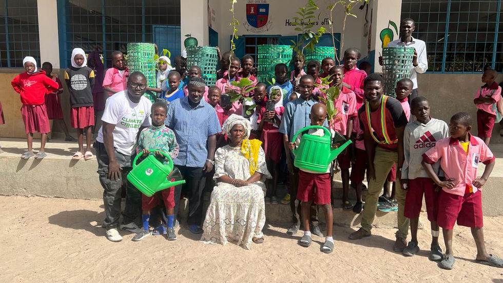 Green Up Gambia Distributes Fruit Seedlings to Five Schools Under Ramadan Project