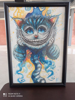 RISÓN. ACUARELA. ERNESTO CAMACHO.