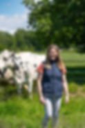 Laure lacheré et vaches