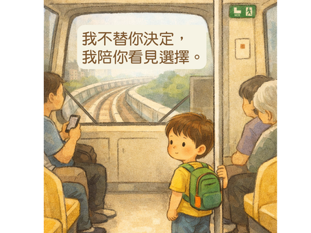 我不替你決定,我陪你看見選擇。
