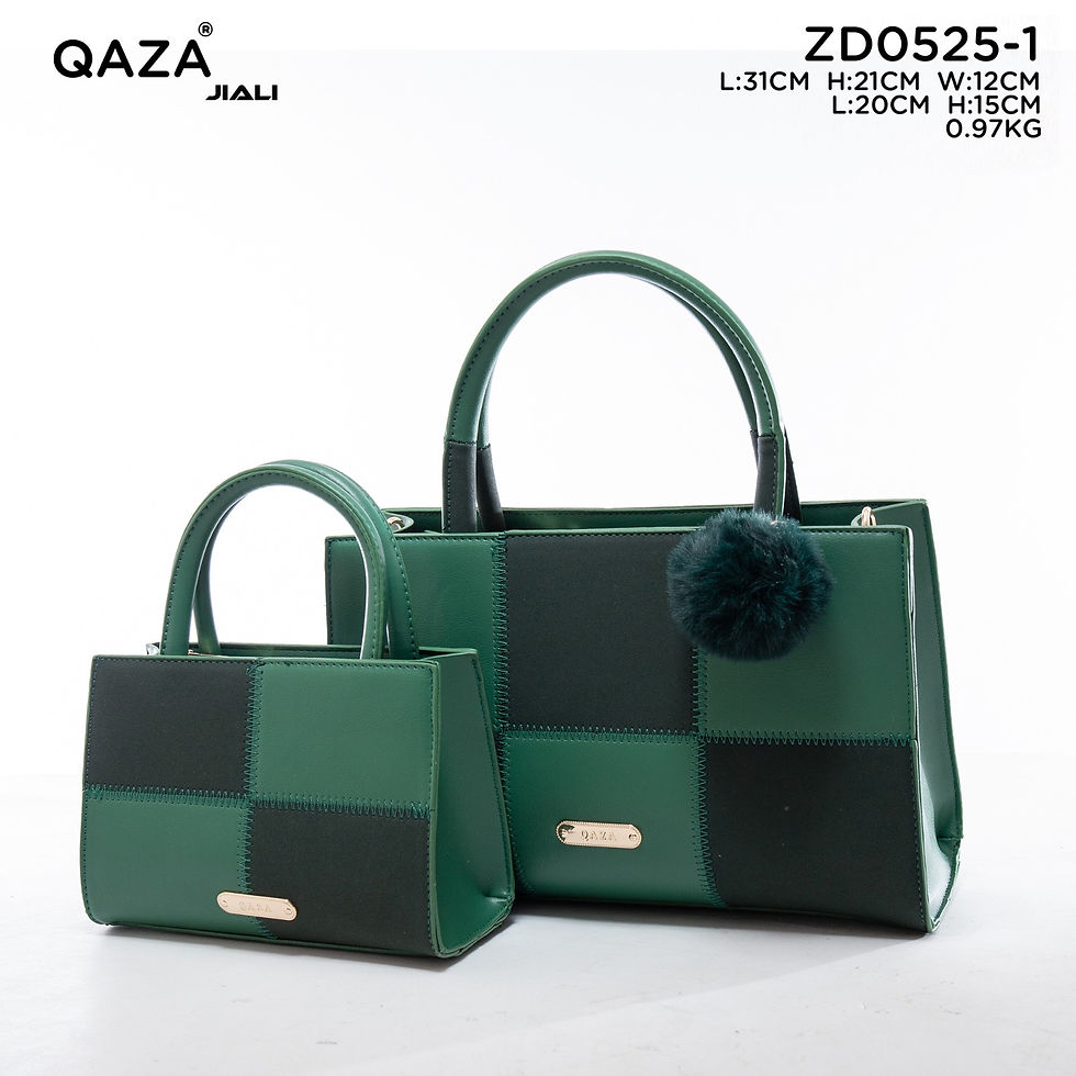 Miniature : Sacs à main QAZA en Cuir pour femmes Vintage Designers