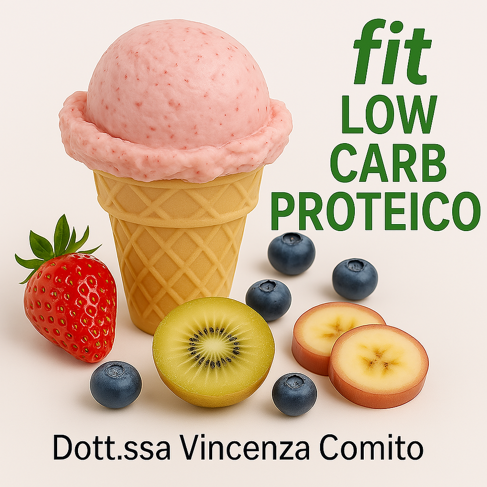 Gelato low carb e proteico