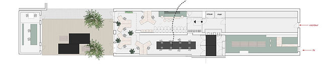Nieuwe interieurindeling Bureau Herengracht