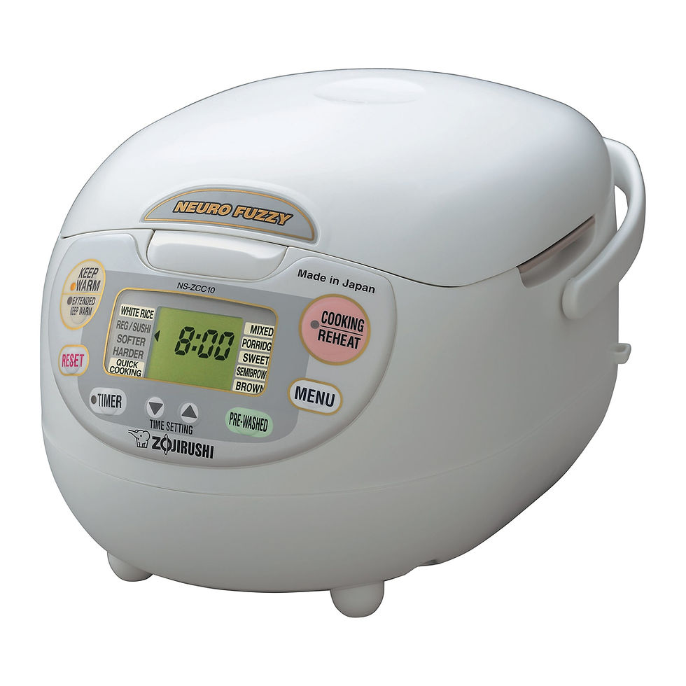 Zojirushi NS-ZCC10 Neuro Fuzzy Rice Cooker & Warmer — official product image