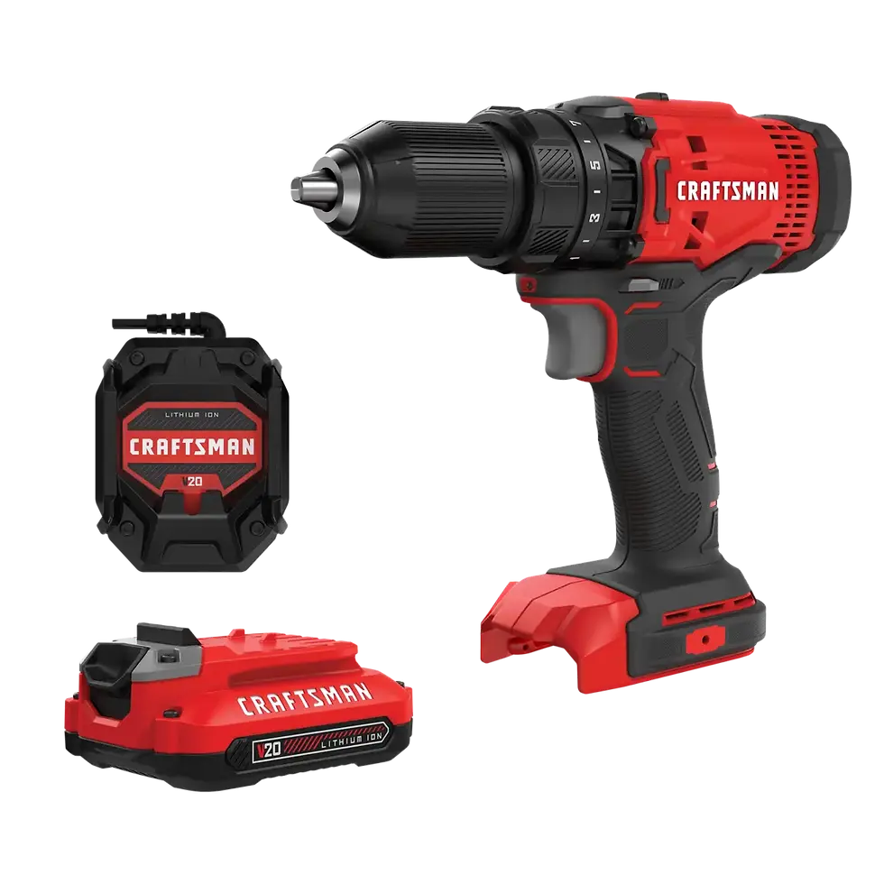 CRAFTSMAN CMCD700C1 V20 Drill/Driver Kit — official product image