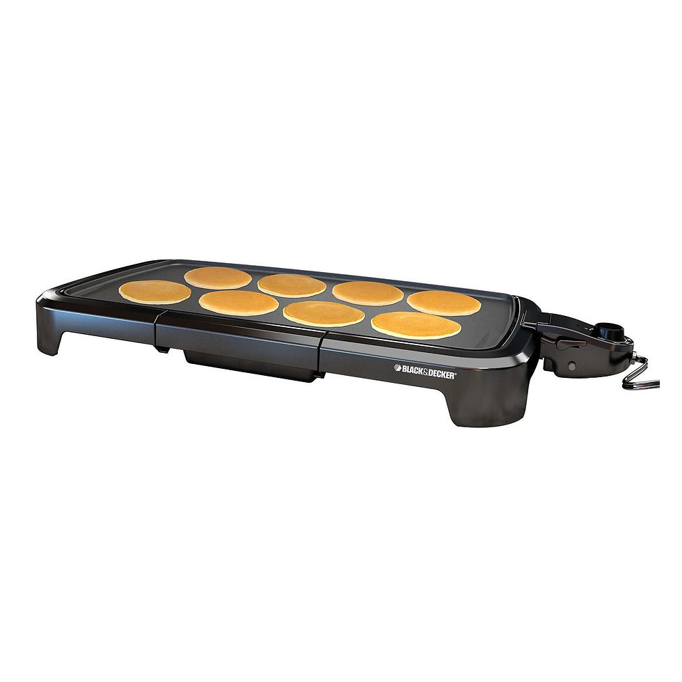 Black+Decker GD2011B Family Sized Griddle — official product image