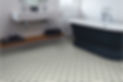 vinyl flooring in the background