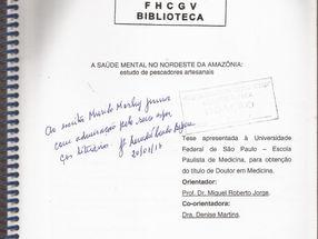 A Saúde Mental no Nordeste da Amazônia – estudo de pescadores artesanais III parte