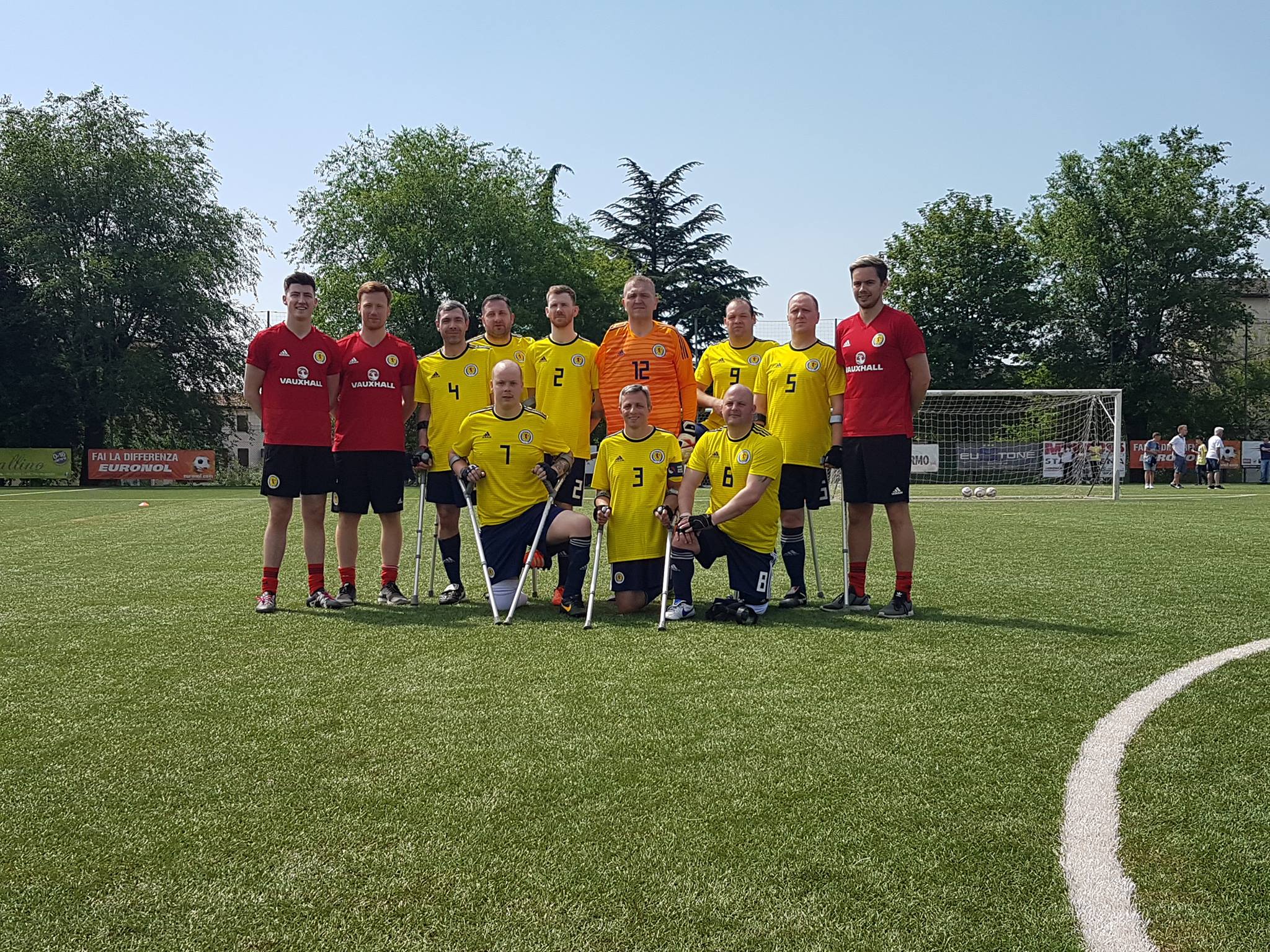 Scotland Seniors in Italy 2018