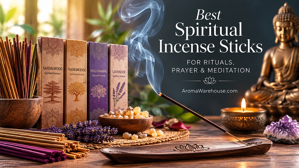 Best Spiritual Incense Sticks for Rituals, Prayer & Meditation