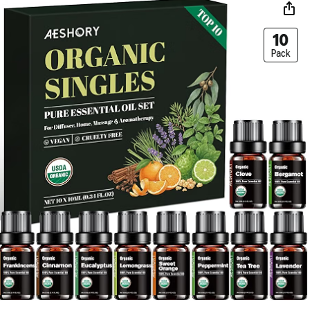 Essential Oil 10pc Set