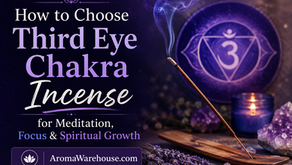Third Eye Chakra Incense: A Guide to Scents for Intuition &  Spiritual Growth