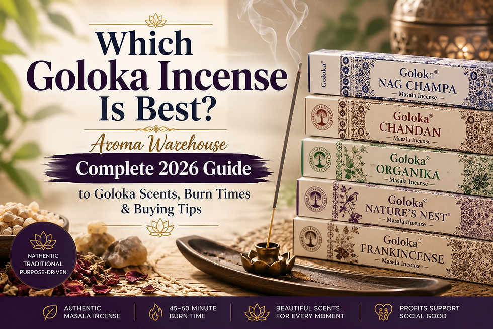 Which Goloka Incense Is Best? Complete 2026 Guide to Goloka Scents, Burn Times & Buying Tips