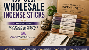 How to Buy Wholesale Incense Sticks: Complete Guide to Bulk Incense, Pricing & Supplier Selection | AromaWarehouse.com