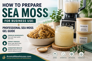 How to Prepare Sea Moss for Business Use: Professional Sea Moss Gel Guide