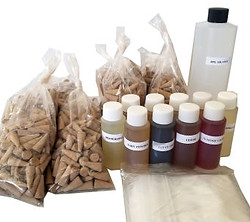 Dip your own incense cones.