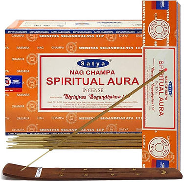Nag Champa Spirtual Aura Incense by Satya 15 Grams