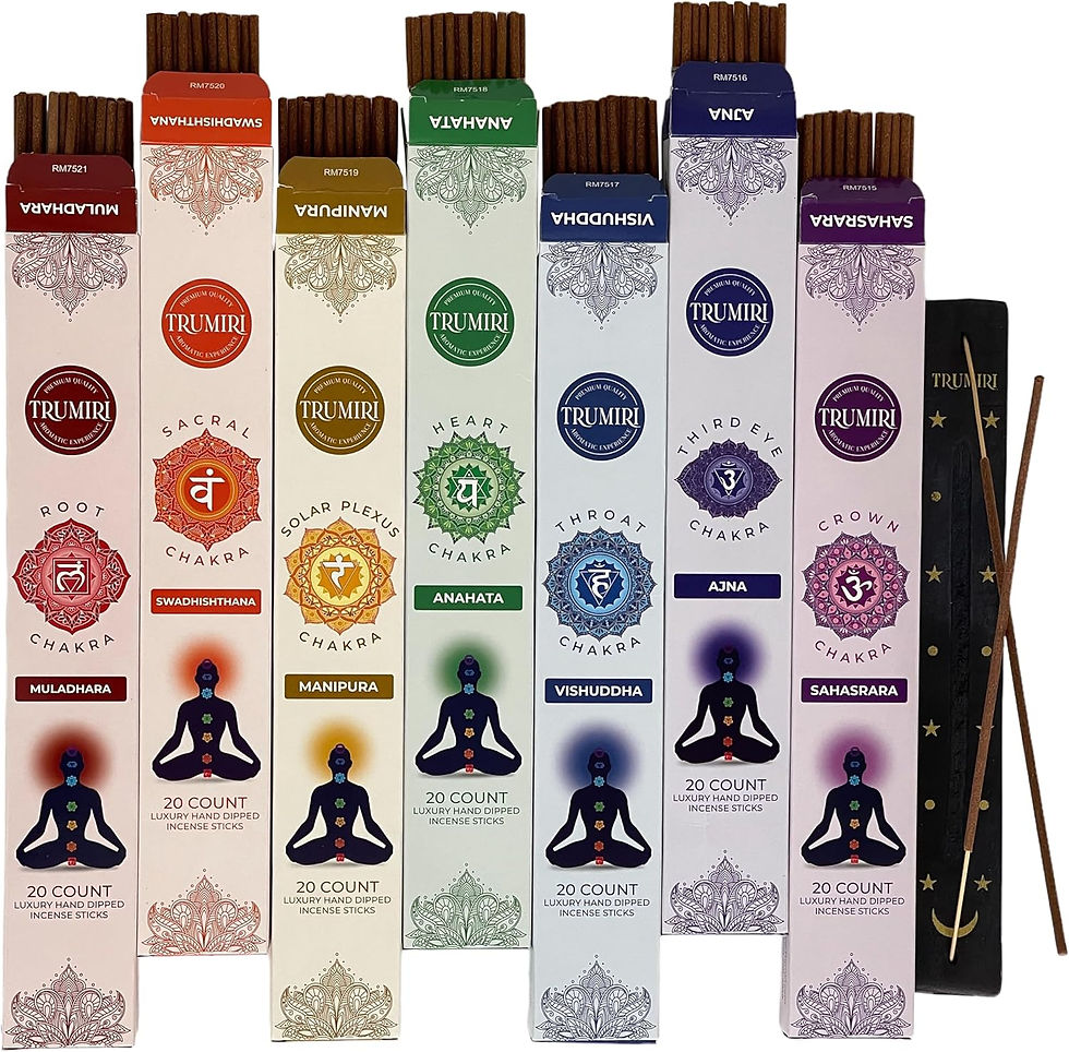 Chakra Incense Stick Set