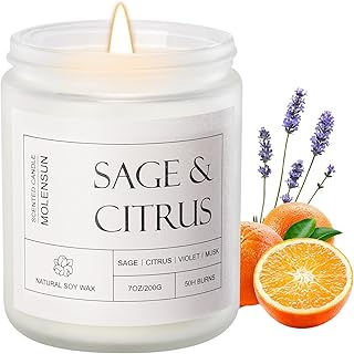 Sage abd Citrus Container Candle
