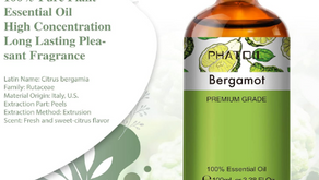 Bergamot Essential Oil for Wellness, Outdoors & Workspace