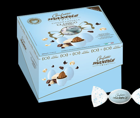 Vassoio Cadeaux Twist Maxtris - Celeste