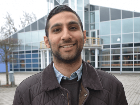 Pooyan vill arbeta för ökat studentinflytande i Örebro