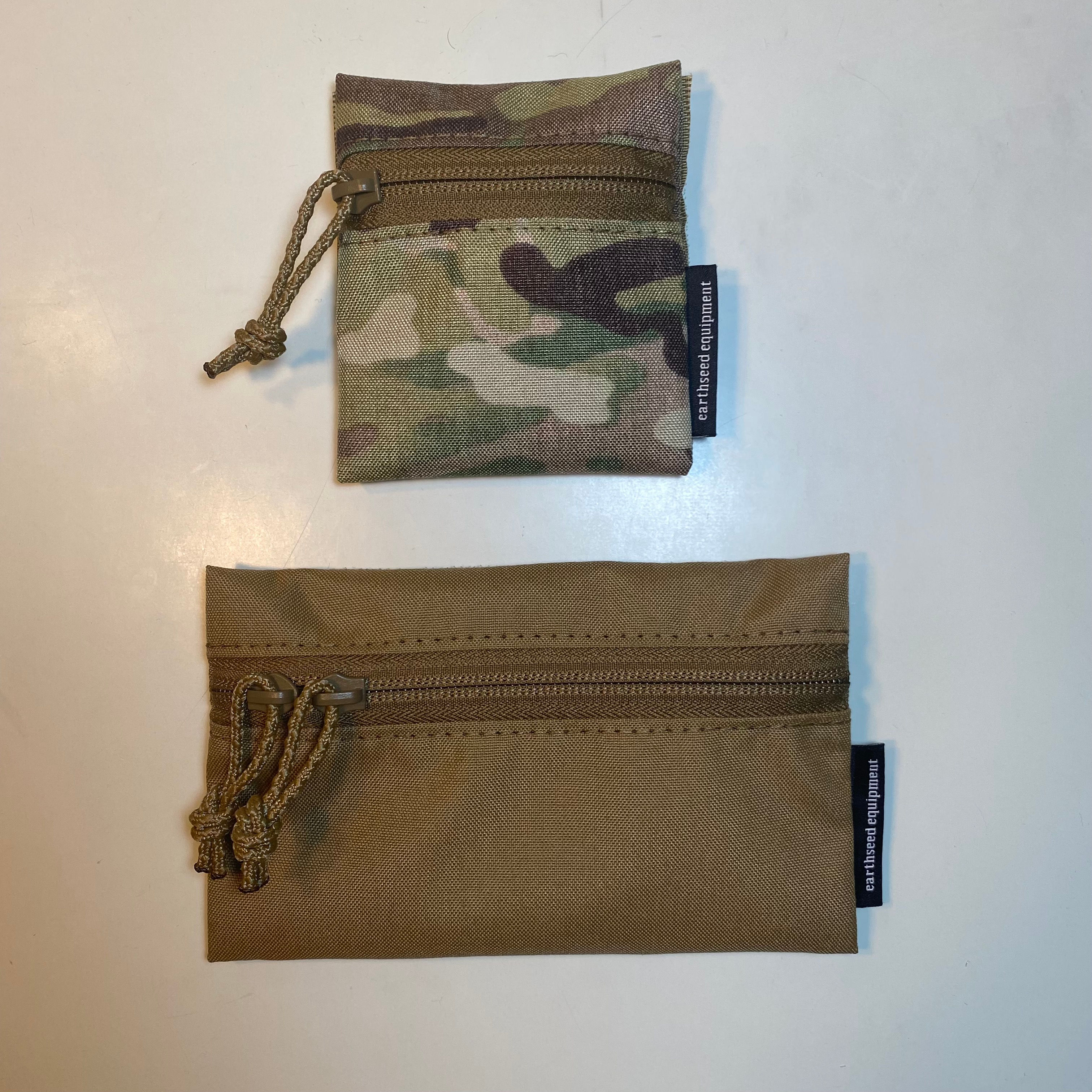 Zipper Pouch Insert (Velcro Hook Backed)