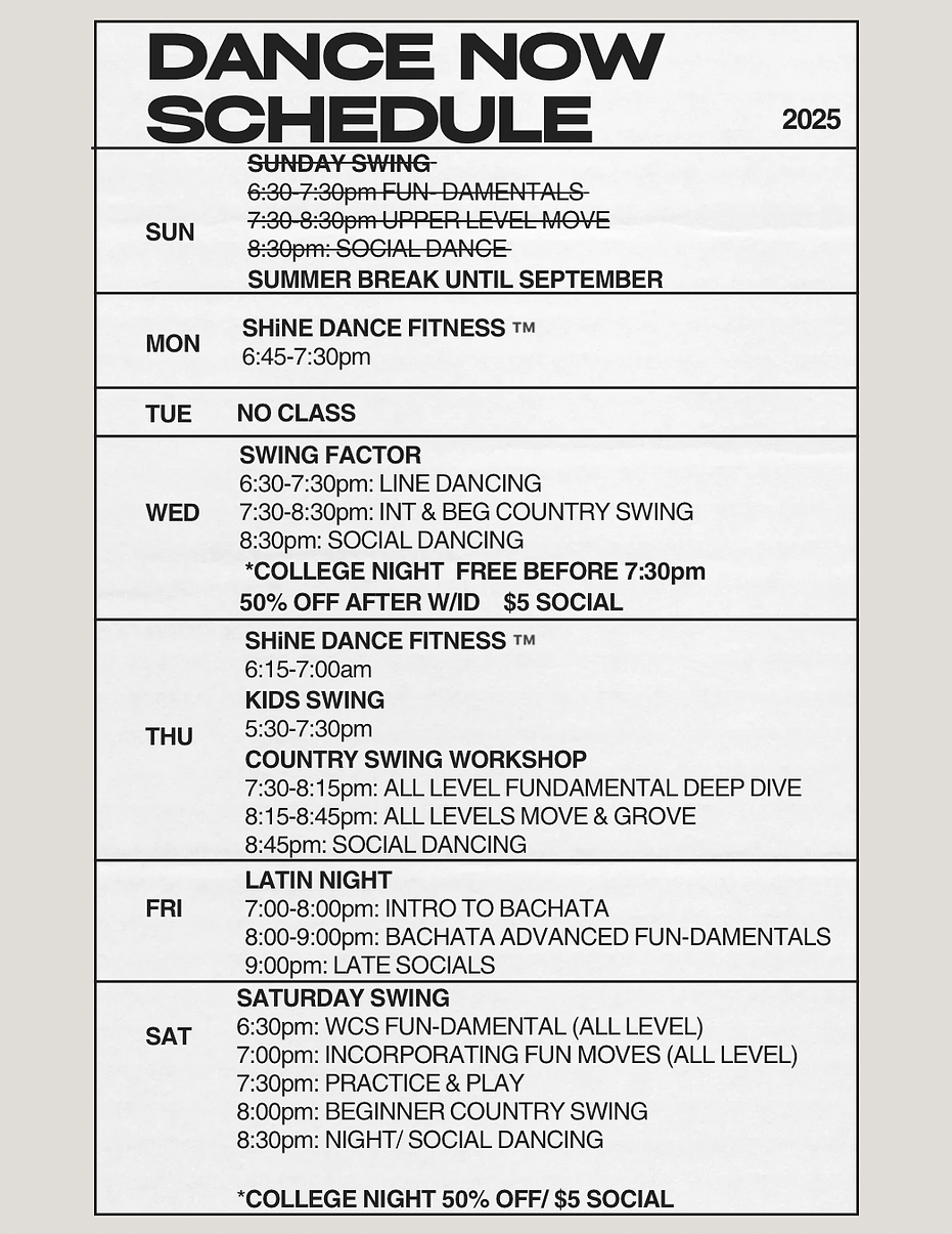 Dance Now Schedle Wednesday Wrong.PNG