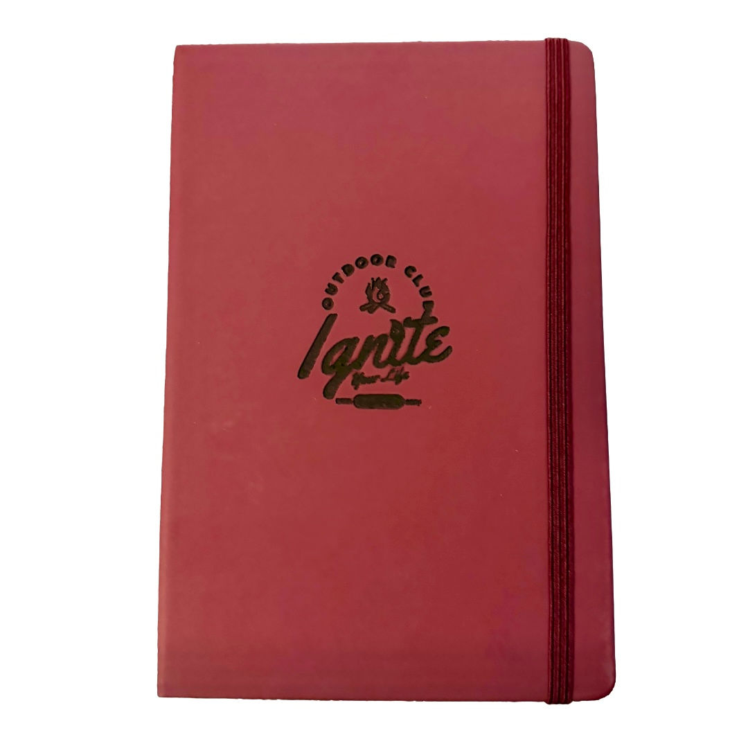 Hard Cover Notebook: Ignite Your Life Outdoor Club