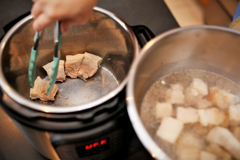 Japanese Pork Belly (Kakuni) with Pressure Cooker