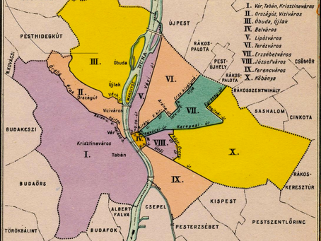 Miért vannak olyan össze-vissza számozva Budapest kerületei?