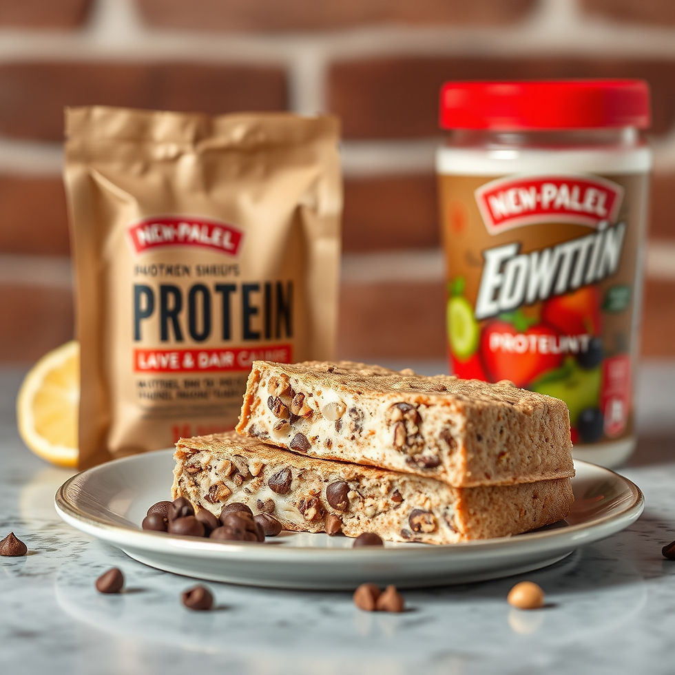 Protein bars for healthy snacking