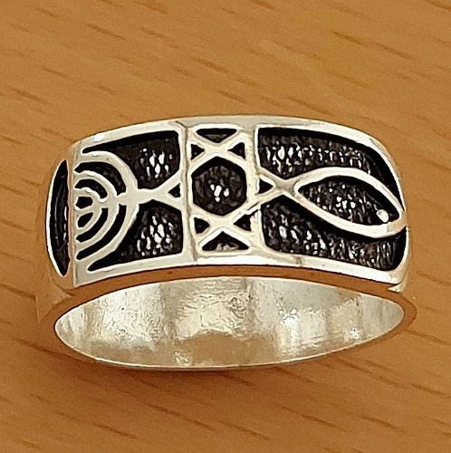 Thumbnail: GR4 Silver Oxidized Ring