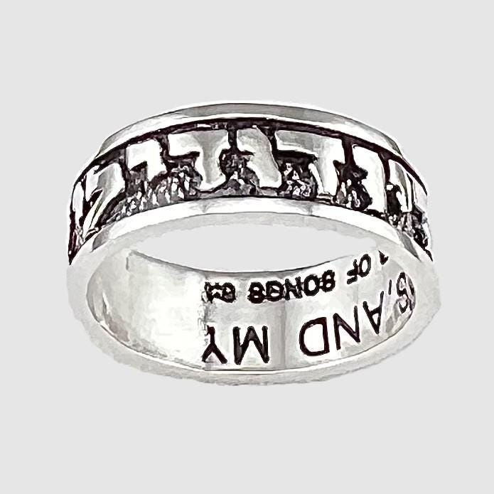 Thumbnail: DRS1  Silver Oxidized Ring