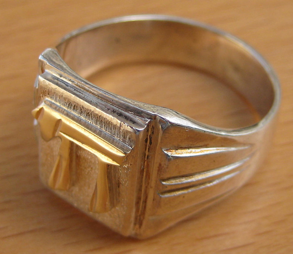 Thumbnail: MR5 Gold & Silver Ring