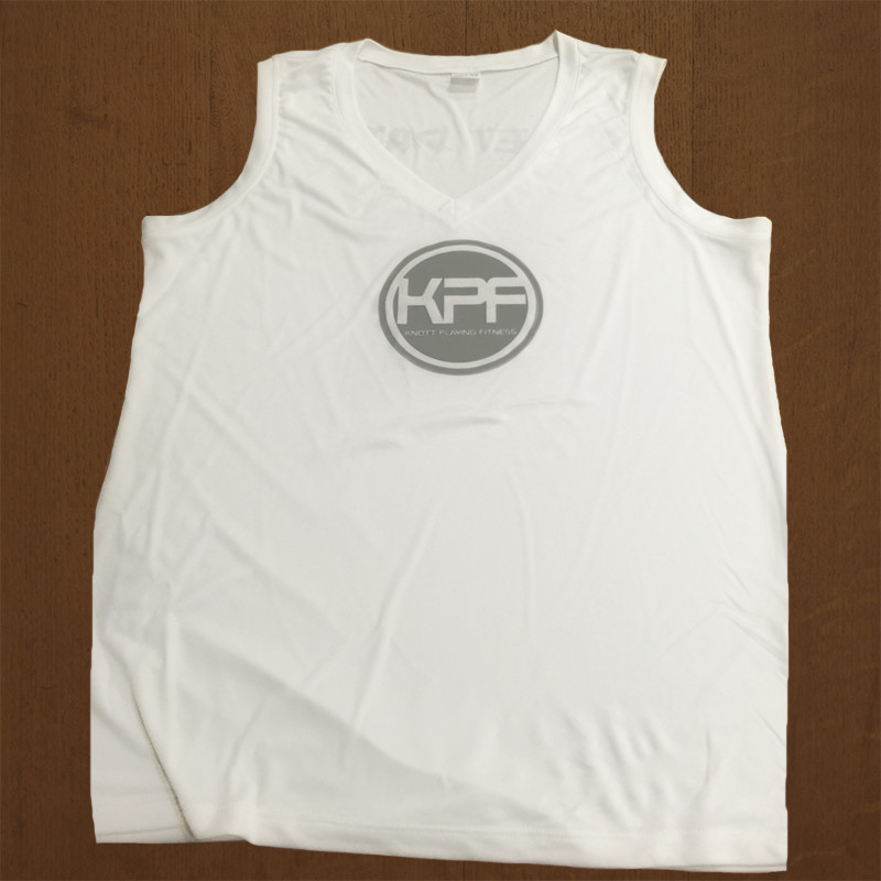 Sleeveless Tee - Knott White