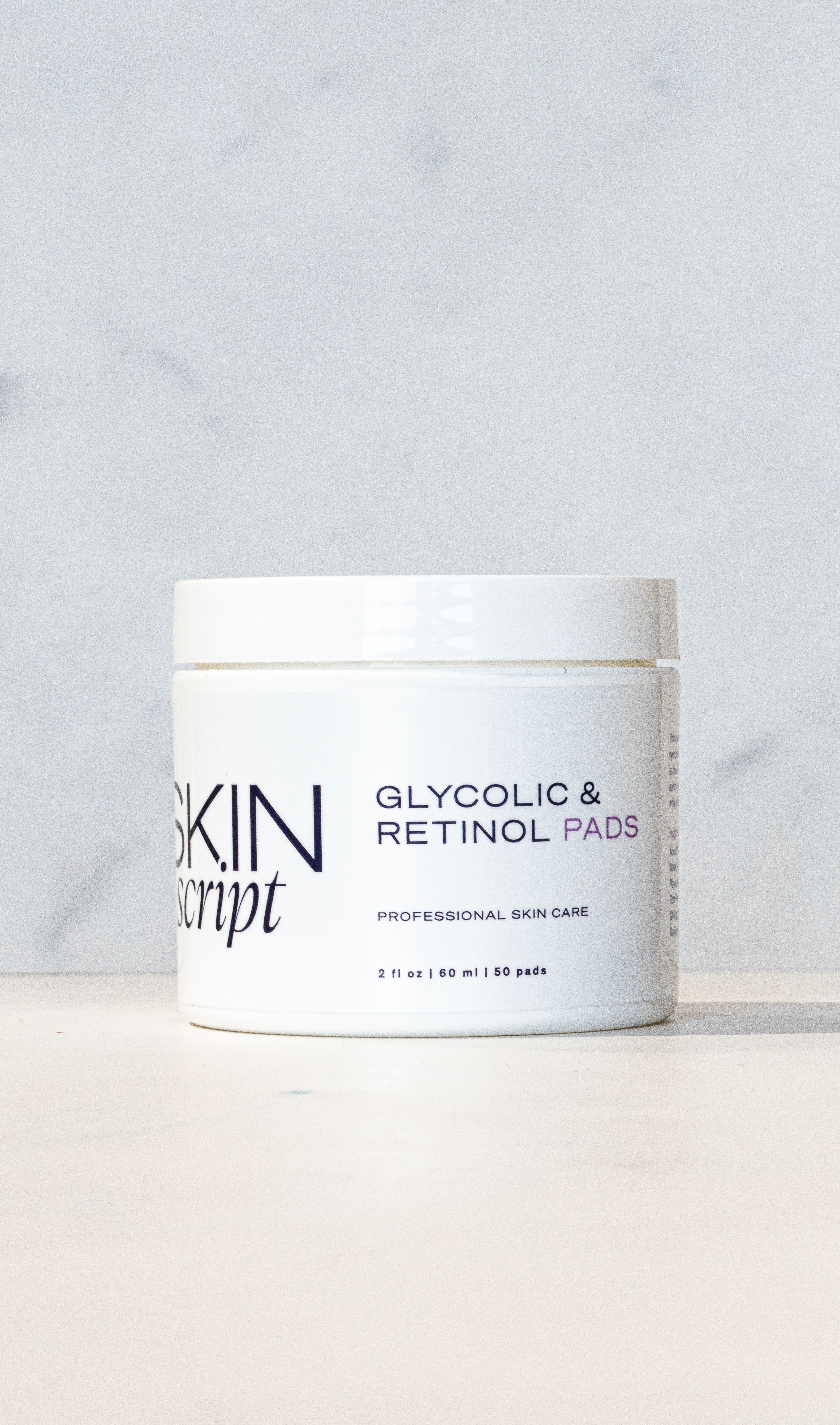 Skin Script  Glycolic and Retinol Pads
