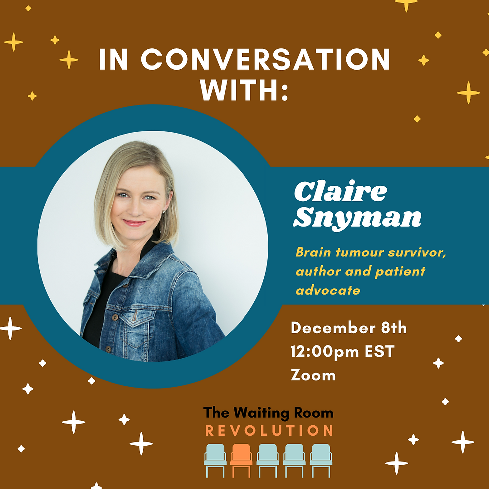 In Conversation with Claire Snyman