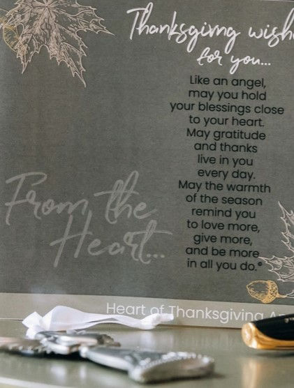 Thumbnail: Happy Thanksgiving Gift: USA Made Blessed Angel