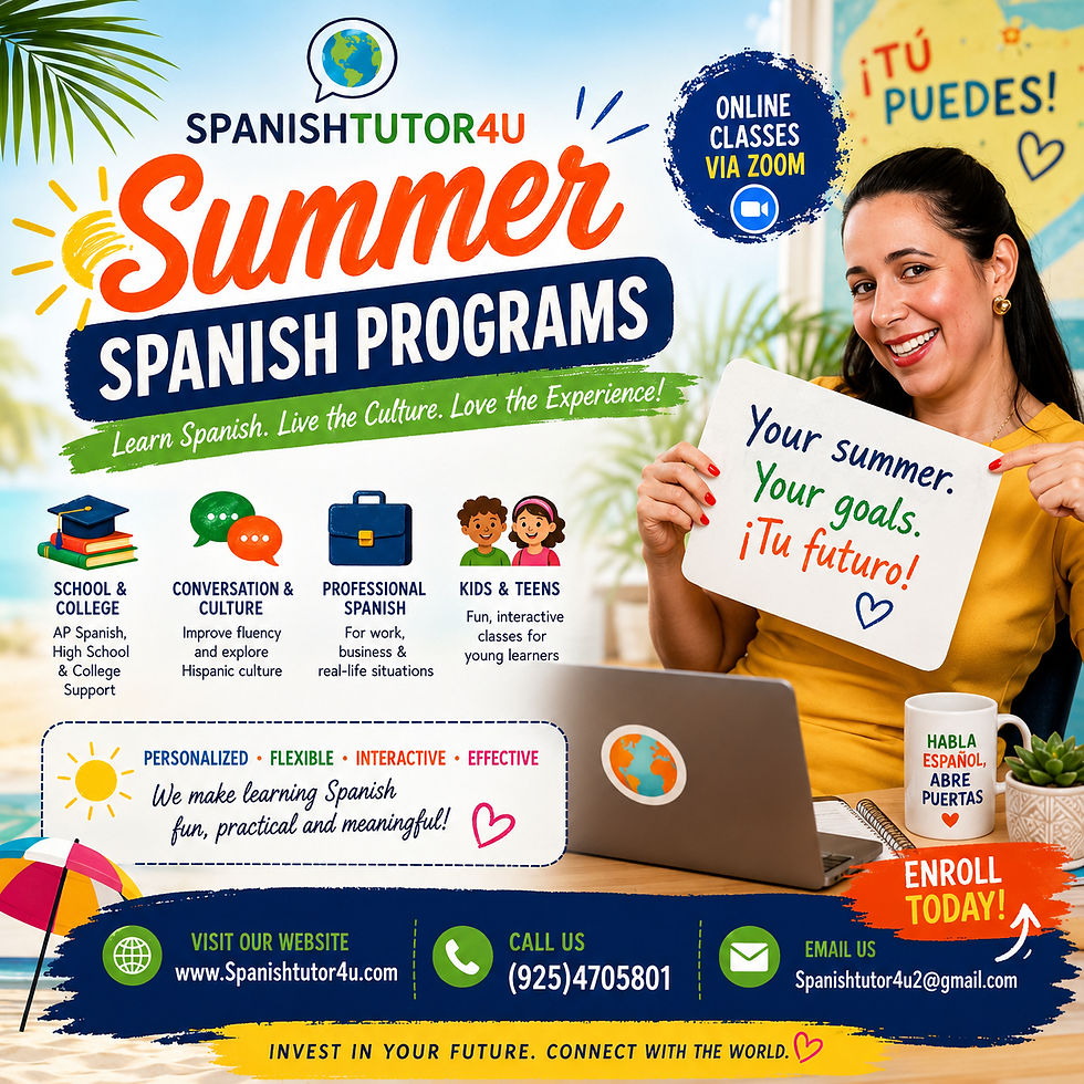 Summer Spanish Programs