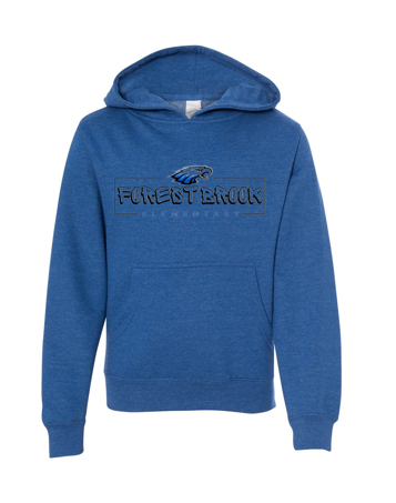 Thumbnail: Forest Brook Elementary Solid Color Hooded Sweatshirt