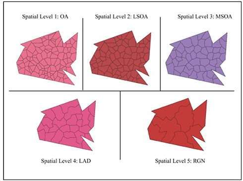 different geographies generated by a GAN