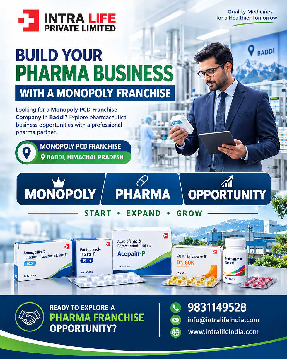 What to Consider Before Starting a Pharma Business in Baddi
