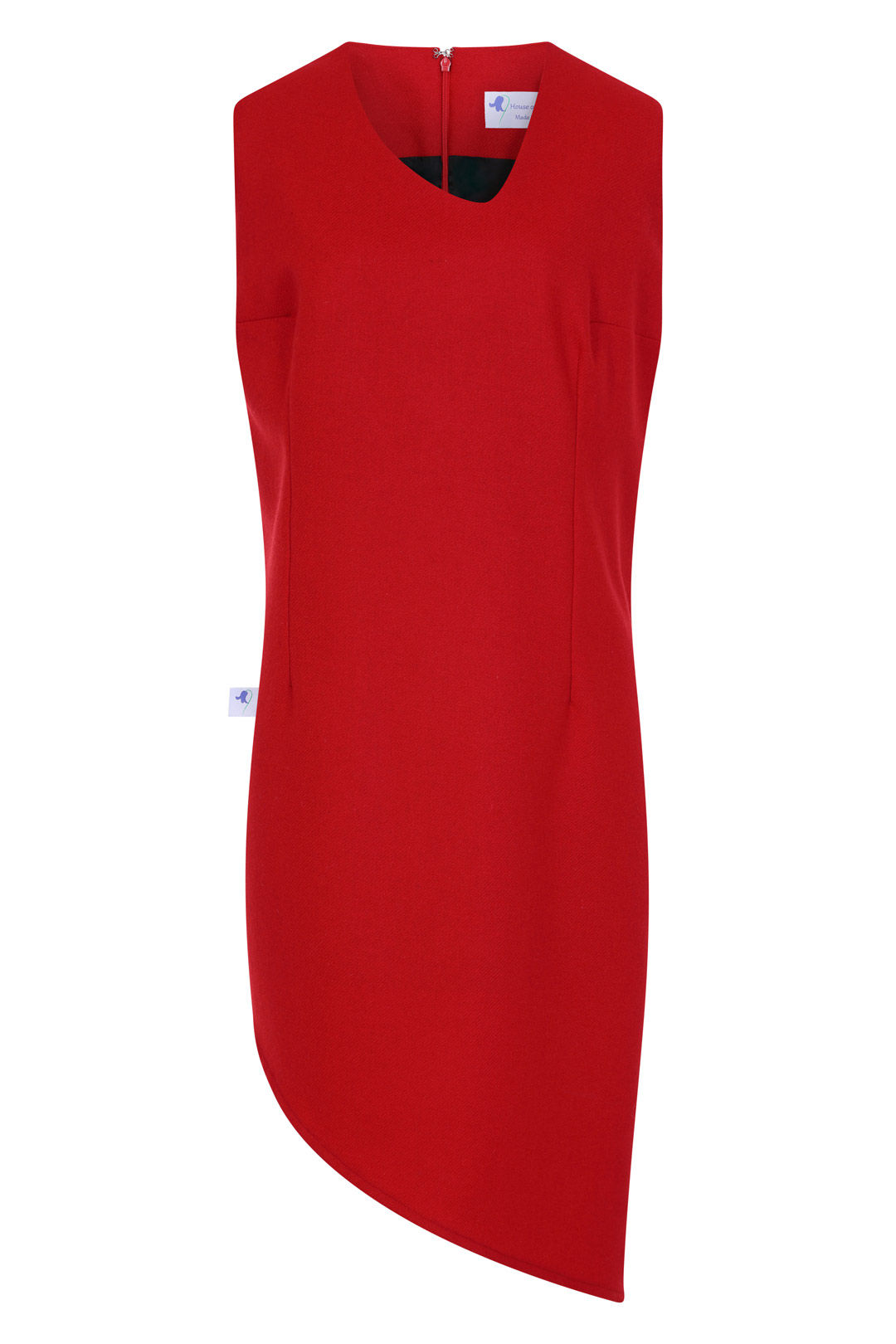 Sleeveless Asymmetric Dress
