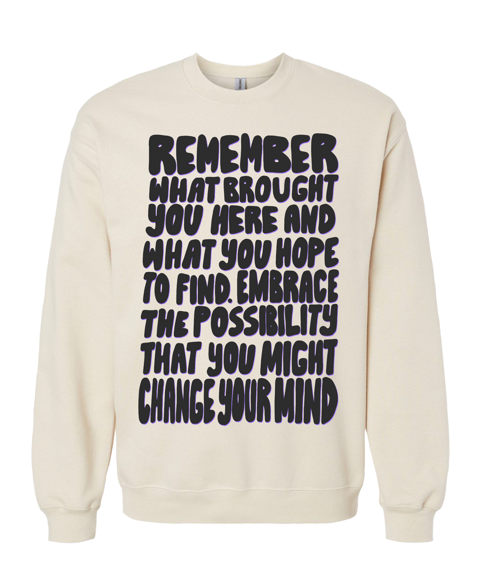 Typography Crewneck
