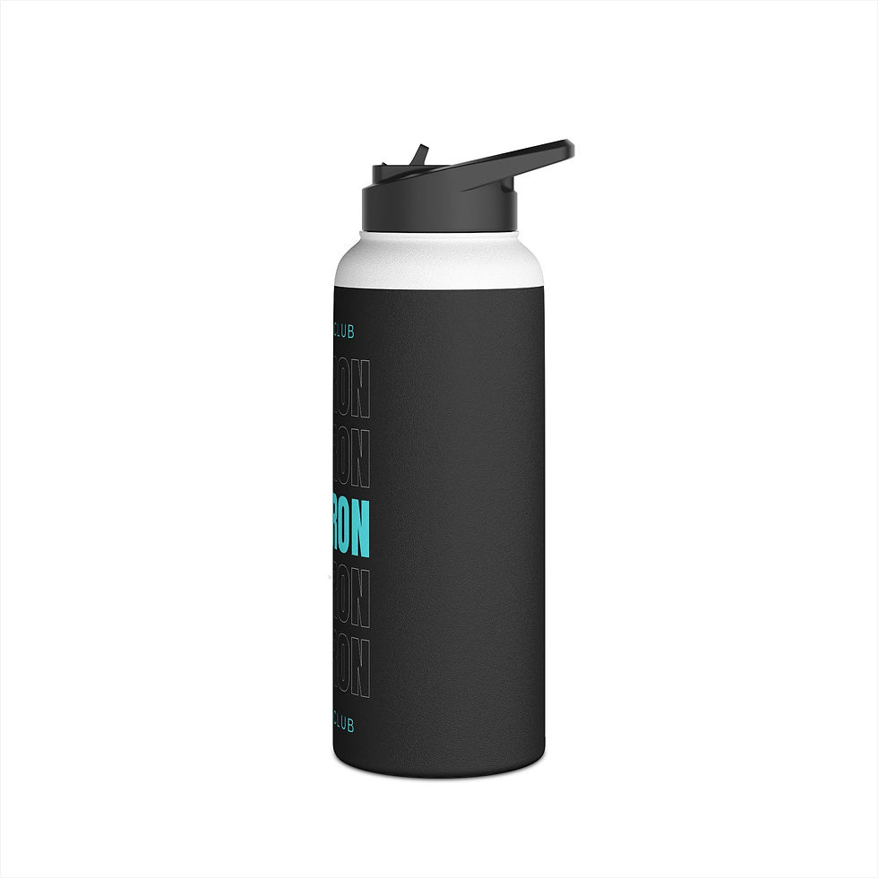Thumbnail: Voltron Throws Club Stainless Steel Water Bottle - Insulated Sports Bottle