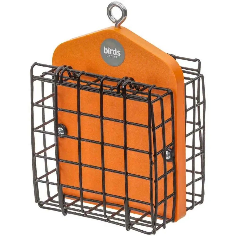 Suet Feeder for 2 Cakes- Orange