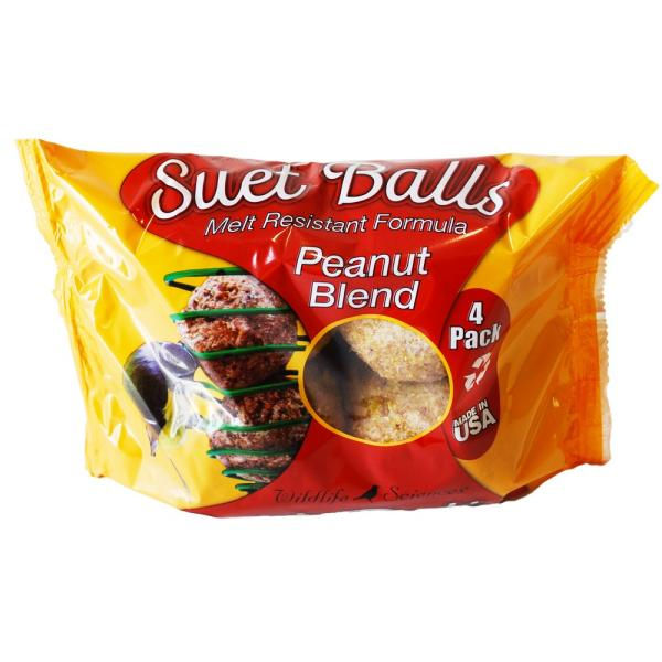 Suet Balls, Peanut Blend 4 pack